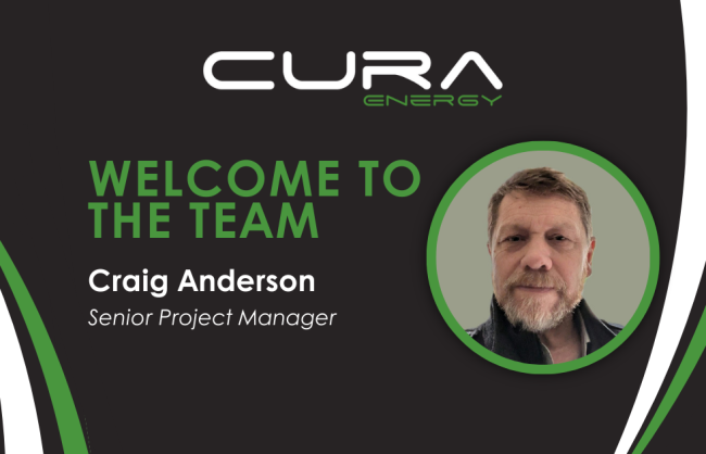 Cura Energy Welcomes Senior Project Manager Craig Anderson